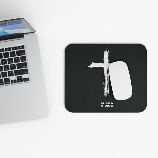 Mouse Pad Negro | Alaba a Dios