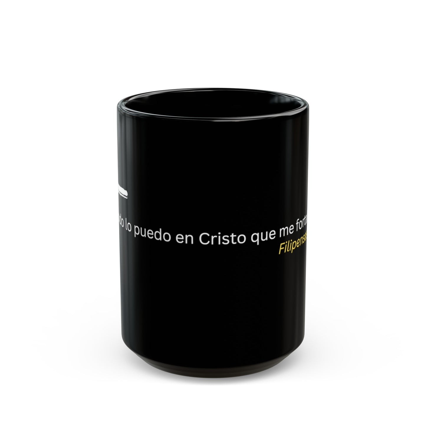 Taza Negra | Filipenses 4:13