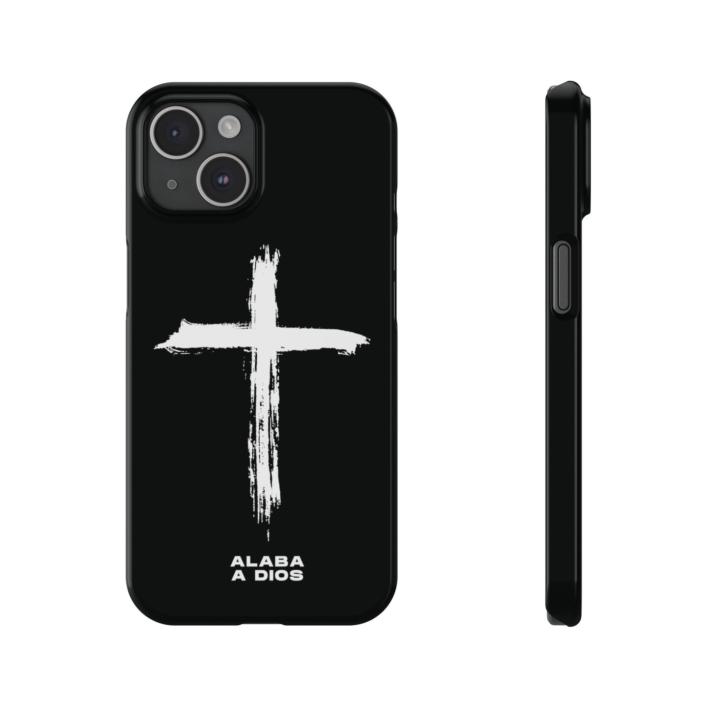 Funda de Teléfono Negra | Alaba a Dios