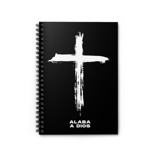 Cuaderno Espiral Negro | Alaba a Dios